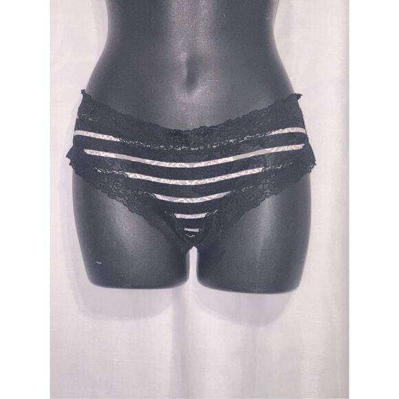 Victoria's Secret Other - NEW WITH TAGS WOMEN Beautiful Victoria’s Secret PINK ALL OVER LACE CHEEKSTER PAN